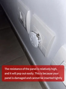 5/10pcs European Style Bear Shaped Electrical Socket Covers, Insulated Protection, Suitable For European Standard Countries Only - European - View 5