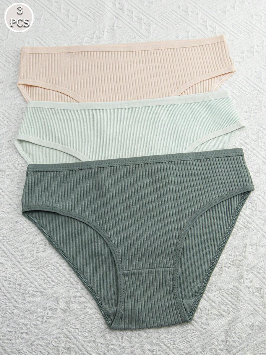 Bộ 3 quần lót thể thao co giãn thoải mái cho nữ - Nhiều màu - Xem 1