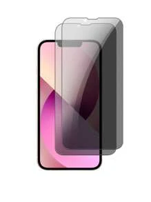2pcs Anti-Spy, Anti-Fingerprint, Anti-Oil, Privacy Protection Tempered Glass Screen Protector, Compatible With IPhone 7/8/7Plus/8Plus/X/XS/XR/12/12Pro/12Plus/12Pro Max/12e Gift For Birthday, Family, Friends Phone Screen Protector, Phone Accessories