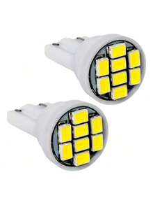 10 X T10 8 LED Bulb For License Plate Trunk Roof Light Lantern - Đỏ - Xem 7