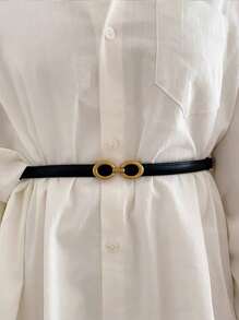 Élégante et ceinture pour femmes avec boucle, convient aux robes, pulls, costumes, décorations de taille, petites ceintures, pulls