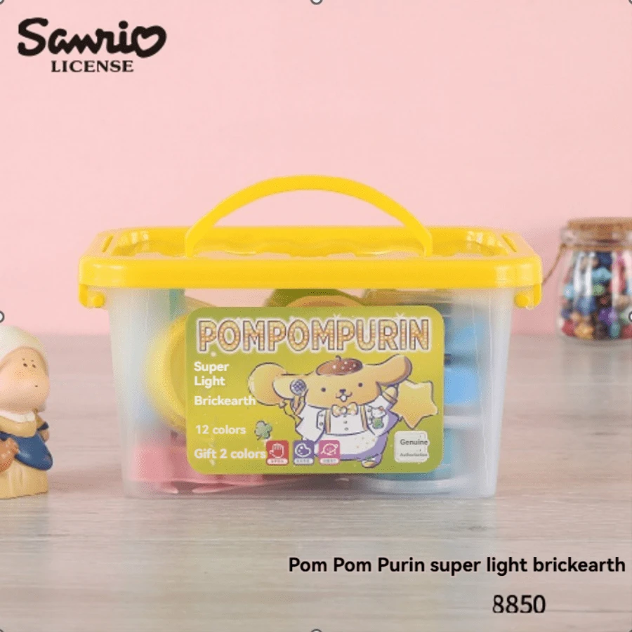 Sanrio Sanrio 12 Color Air Drying Clay Set, UltraLight Clay With