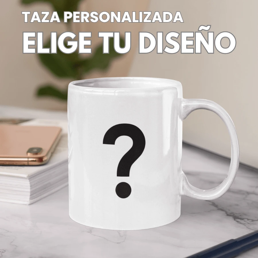 TAZA DISEÑO LIBRE A ELEGIR PERSONALIZADA - Blanco - Ver 1