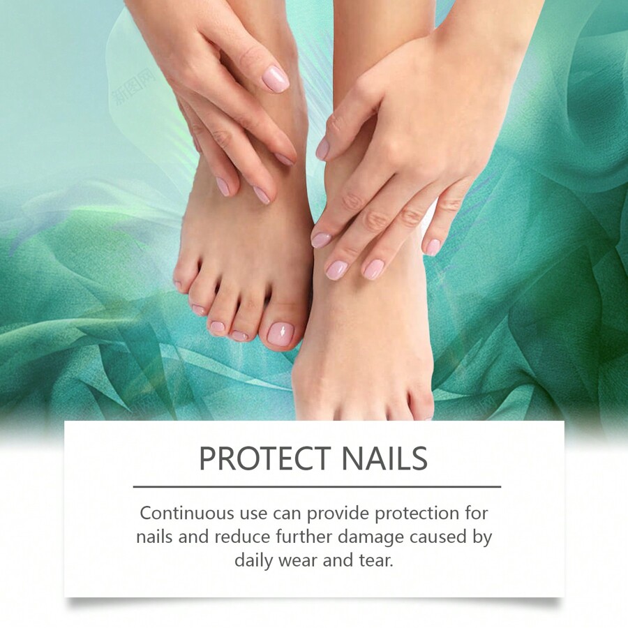 Nail Repair Serum Repairs Damaged, Discolored, Cracked Nails Restores