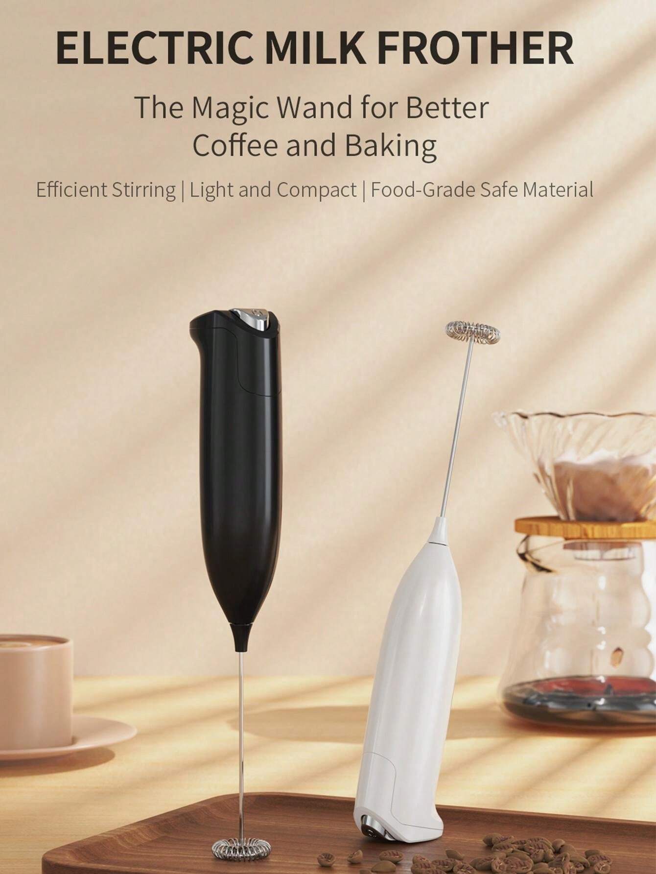 CIRCLE JOY CIRCLE JOY Electric Milk Frother Handheld, Hand Mixer Milk