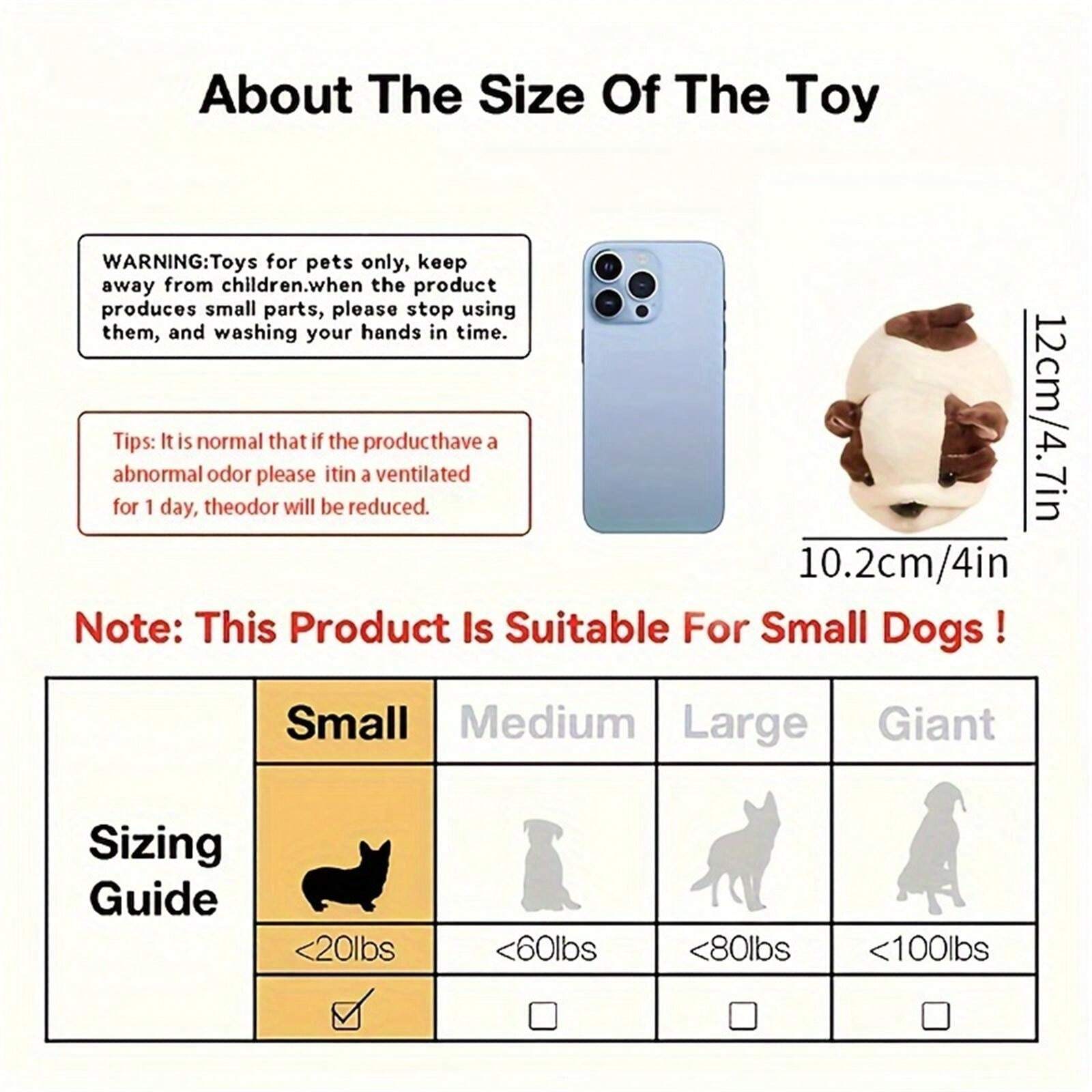 3pcs,Adorable Cartoon Dog Teeth Grinding Plush Toy Safe Chewing Aid