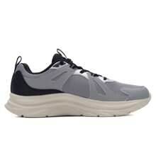 XTEP SPEED TB Herren Sneaker Low-Top, leicht, modisch-Lässig Laufschuhe, blaugrau/schwarz
