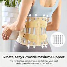 Fascia di supporto schiena per uomo e donna - Cintura lombare traspirante per supporto vita e schiena inferiore, accessori palestra, fasce lombari
