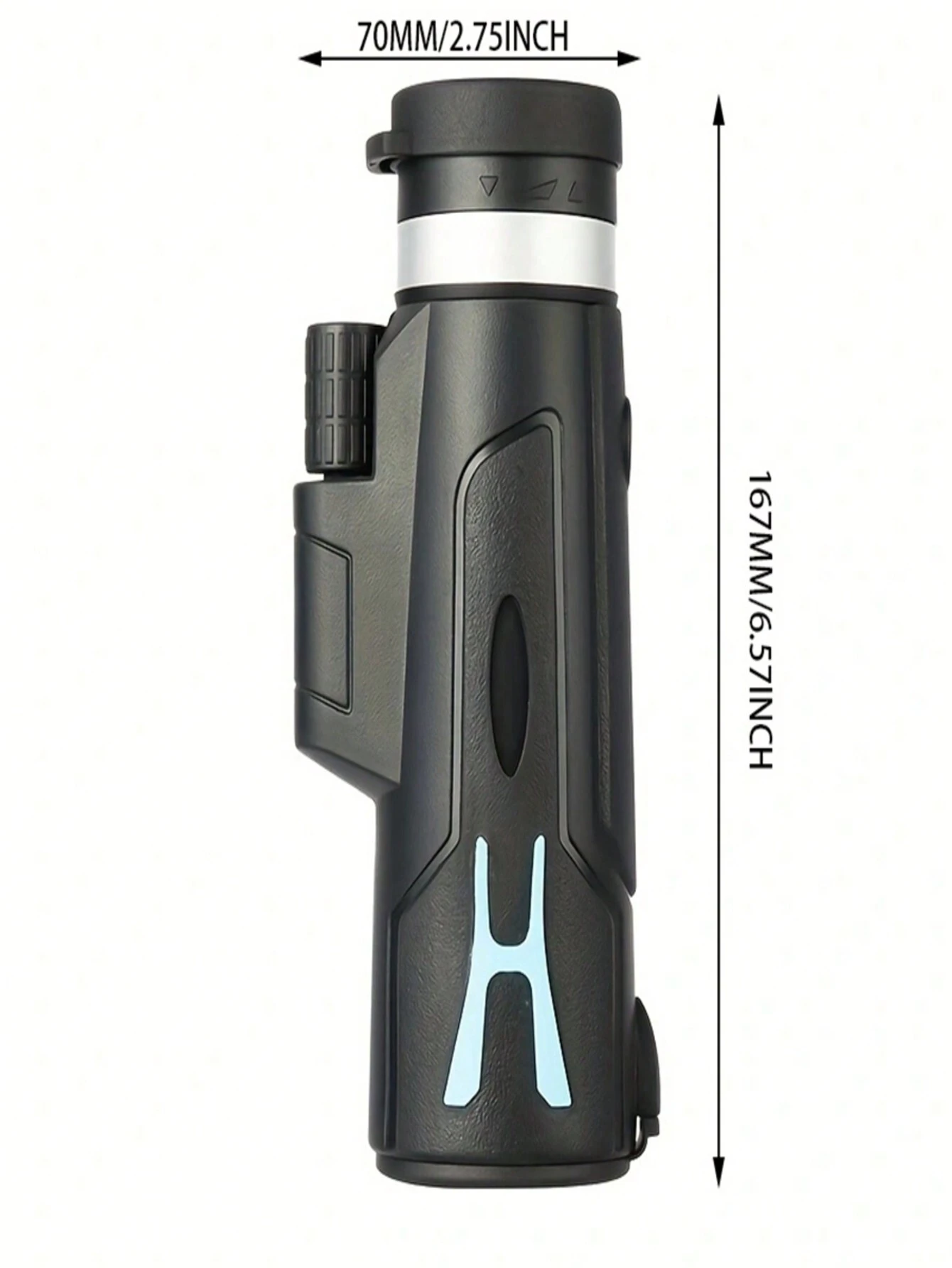 Cannocchiale Per Cellulare LAKWAR LK-19 - Adattatore Universale Per Telescopi E Binocoli | Con Cavo Otturatore