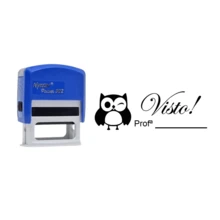 Personalized Pedagogical Stamp VISA For Teacher - Nykon 302 - 藍色 - 查看 2