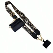 Correa para teléfono con cartera cruzada 2024 nueva con clip y sin manos, correa para teléfono con bolsillo con cremallera, correa cruzada para teléfono con bolsillo con cremallera para la cartera, correa para teléfono ajustable cruzada para bolsa de viaje, bolsa de maquillaje, bolsa de cosméticos, organizador de vacaciones, organizador de maquillaje de gran capacidad, estuche de maquillaje, para lápiz labial, brochas, cuidado de la piel, teléfono móvil, monedas, artículos pequeños, para el hogar, regalo, vacaciones y festival de Halloween Navidad de uso multifuncional, vibraciones bohemias