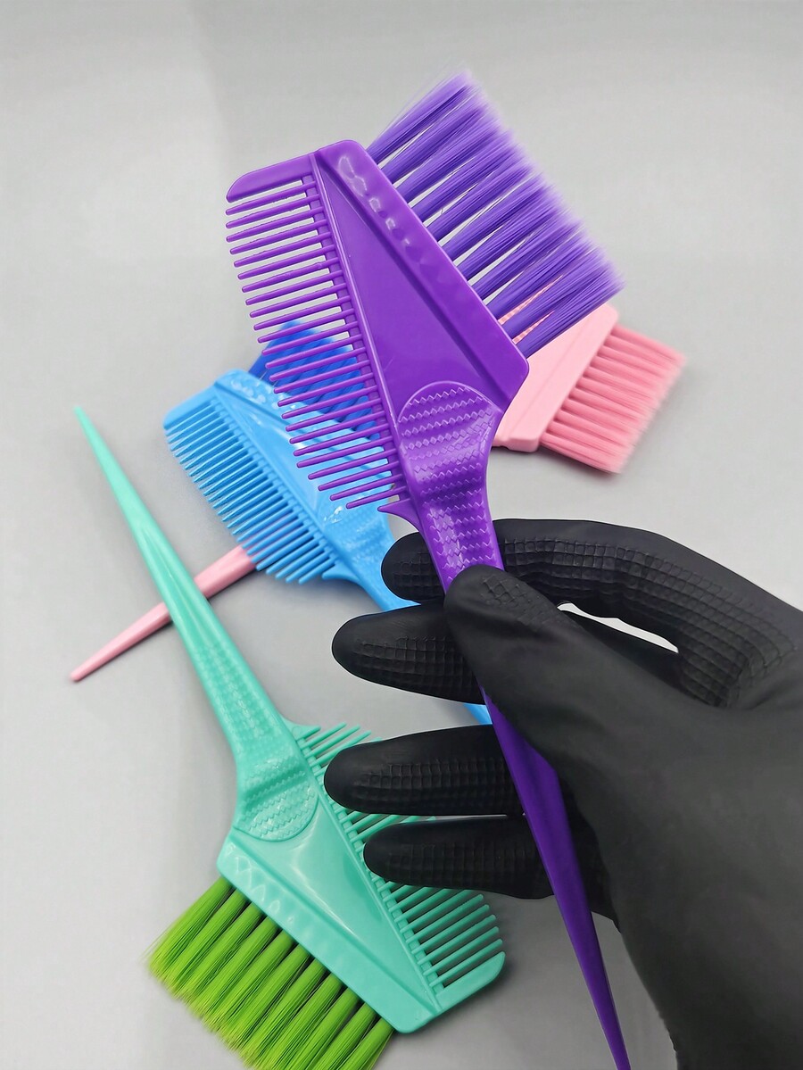 1PC Hair Dyeing Brush Special For Barber Shop Highlighting And Combing