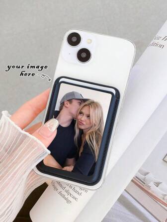 Customized Magnetic Card Holder, Magnetic Phone Card Holder, Compatible With IPhone MagSafe