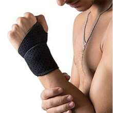 1/2 件腕部压缩带和护腕运动护腕，适用于健身、举重、肌腱炎、腕管关节炎、缓解疼痛 - 可随时随地佩戴 - 可调节 - 彩色 - 查看 7