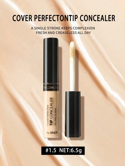 the SAEM Concealer, Multi-Colors Available, Covers Blemishes And Dark Circles, Brightens Skin Tone, 6.5g
