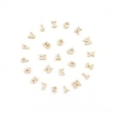 2Pcs/Set New Simple Classic Pave Zirconia Initial Cross Pendent Gold Color Stainless Steel Box Chain Layered Necklaces For Women