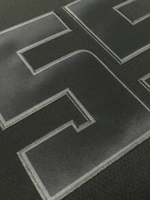 Áo bóng rổ cổ tròn thêu và may kiểu Boyfriend dành cho nam màu đen 55 - màu đen - Xem 3