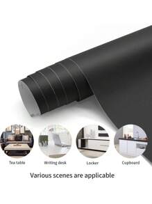 Giấy dán tường trắng dày mờ 1 Giấy dán tường chống thấm bóc ra và dán Giấy dán tường tự dính trang trí Giấy dán tường trang trí bằng màng vinyl trang trí cho tường Đồ nội thất Mặt bàn/Trang trí phòng, Trang trí nhà cửa, Trang trí phòng ngủ, Trang trí phòng, Gạch dán, Áp phích, Tranh treo tường, Trang trí phòng ngủ - Nhiều màu - Xem 5