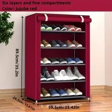 1 peça de sapateira de entrada, organizador de sapatos de corredor de 23,62 polegadas de largura para sala de estar, banheiro, corredor, sapateira de vários níveis que economiza espaço - estrutura de metal à prova de poeira, adequada para casa e dormitórios (montagem necessária)