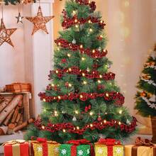 2/1 cái/gói Ruy băng trang trí Giáng sinh bằng vải lanh kẻ caro đỏ đen đẹp, Ruy băng trang trí quà tặng Giáng sinh bằng vải cỡ 3, Vòng hoa trang trí nhà nghỉ dưỡng Giáng sinh theo phong cách nông thôn cổ điển hoàn toàn đáp ứng nhu cầu trang trí ngày lễ của bạn, thích hợp để trang trí theo phong cách trang trại nông thôn, đám cưới, ngày lễ, tiệc tùng, đồ trang trí thủ công tự làm quà tặng Giáng sinh - kẻ sọc đỏ và đen - Xem 10