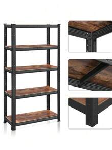 SONGMICS Utility Shelves - 棕色 - 查看 6