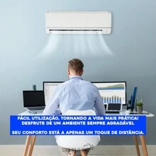 York Air Conditioner Remote Control Split Air Conditioner GZ-12A-E1 12B-YJE - 白色 - 查看 5