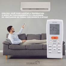 York Air Conditioner Remote Control Split Air Conditioner GZ-12A-E1 12B-YJE - 白色 - 查看 4