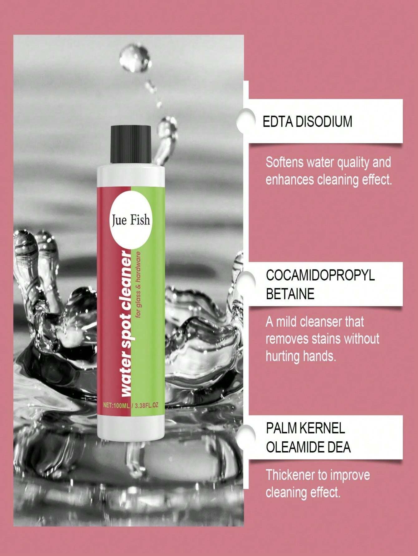 Bathroom Stain Remover Glass Shower Door, Bathtub And Tile Cleaner