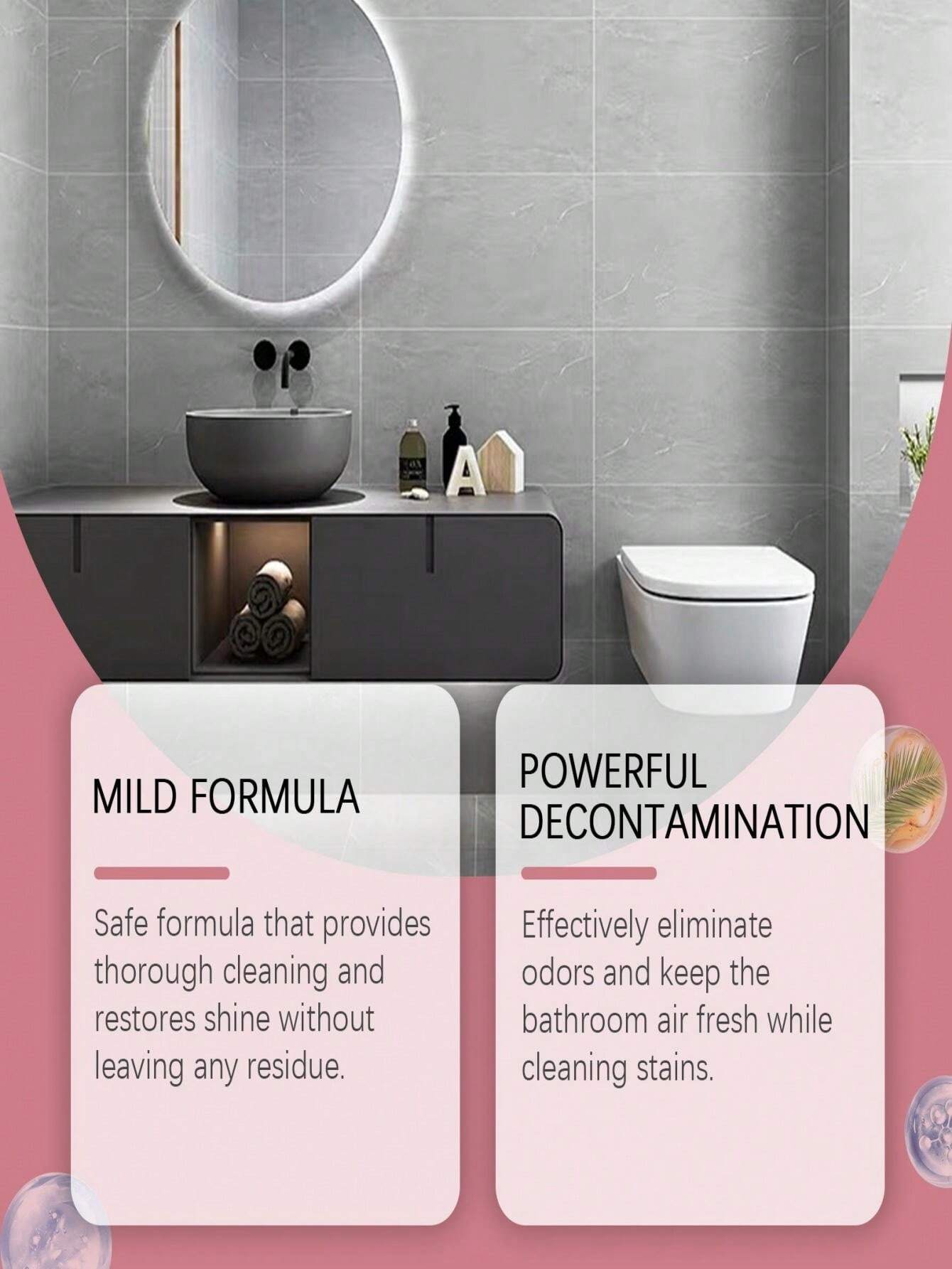 Bathroom Stain Remover Glass Shower Door, Bathtub And Tile Cleaner