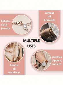 1/2pcs Jewelry Fastening Tool Set - Flat Nose Pliers & Serrated Teeth For Bracelets, Necklaces, Watches,Stainless Steel Bracelet Fastener Helper, Jewelry Helper Bracelet Clasp Helper, Portable Bracelet Tool Jewelry And Hooking Equipment Bracelet Attachment Tool, - Quick Put-On & Take-Off Aid