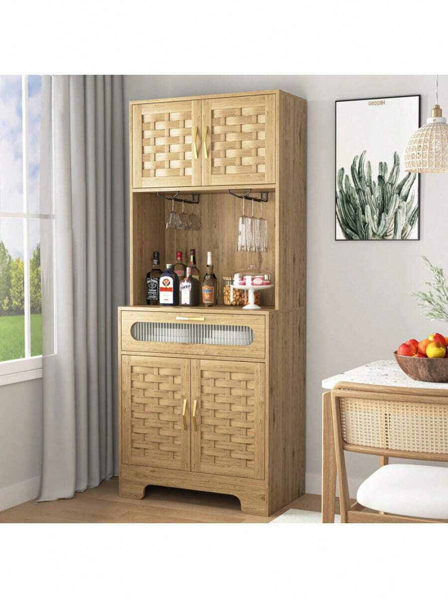 The Best Choice For Home Improvement 67Inch High Vertical Sideboard