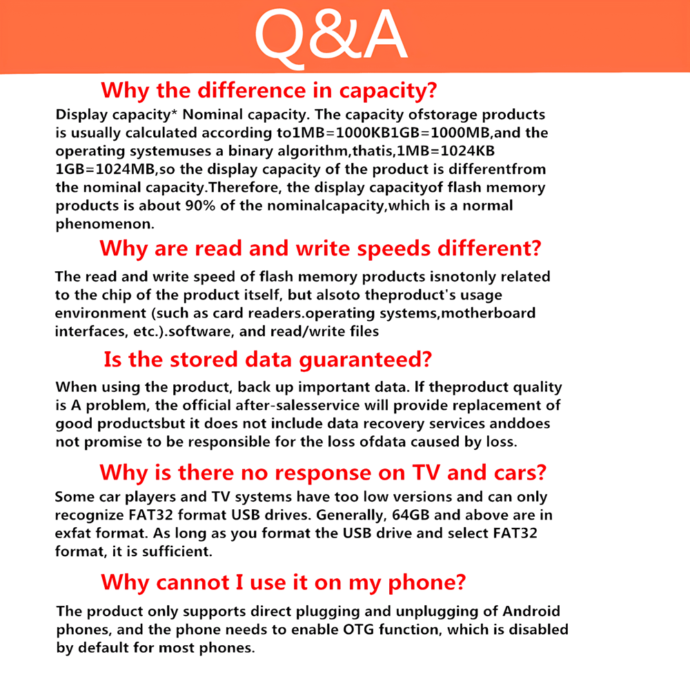 BIYETIMI Biyetimi High Speed 2In1 USB Drive 4GB 8GB 32GB 128GB USB 2.