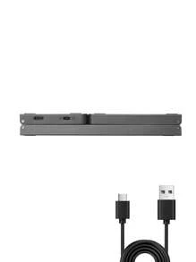 Tastiera Bluetooth pieghevole multi-dispositivo B089 con tastierino numerico, tastiera wireless ricaricabile (BT5.1 x 3), tastiera pieghevole tascabile portatile compatibile con iOS Android Windows Mac OS
