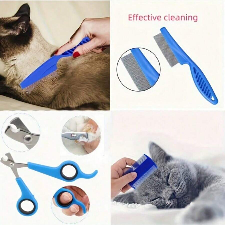 Pet Hair Remover Glove Gentle Pet Grooming Glove Brush Deshedding