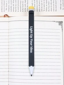 1PC, Dấu trang hình bút chì sáng tạo, Thích hợp sử dụng trong bóng tối Dấu trang phát sáng, Thích hợp để trang trí sách Phân trang Học tập Văn phòng phẩm Văn phòng phẩm lớp học - Nhiều màu - Xem 4