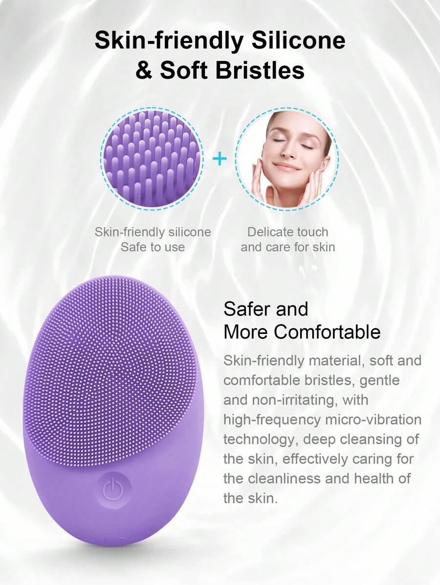 Large Models Silicone Face Brushes For Cleansing And Exfoliating