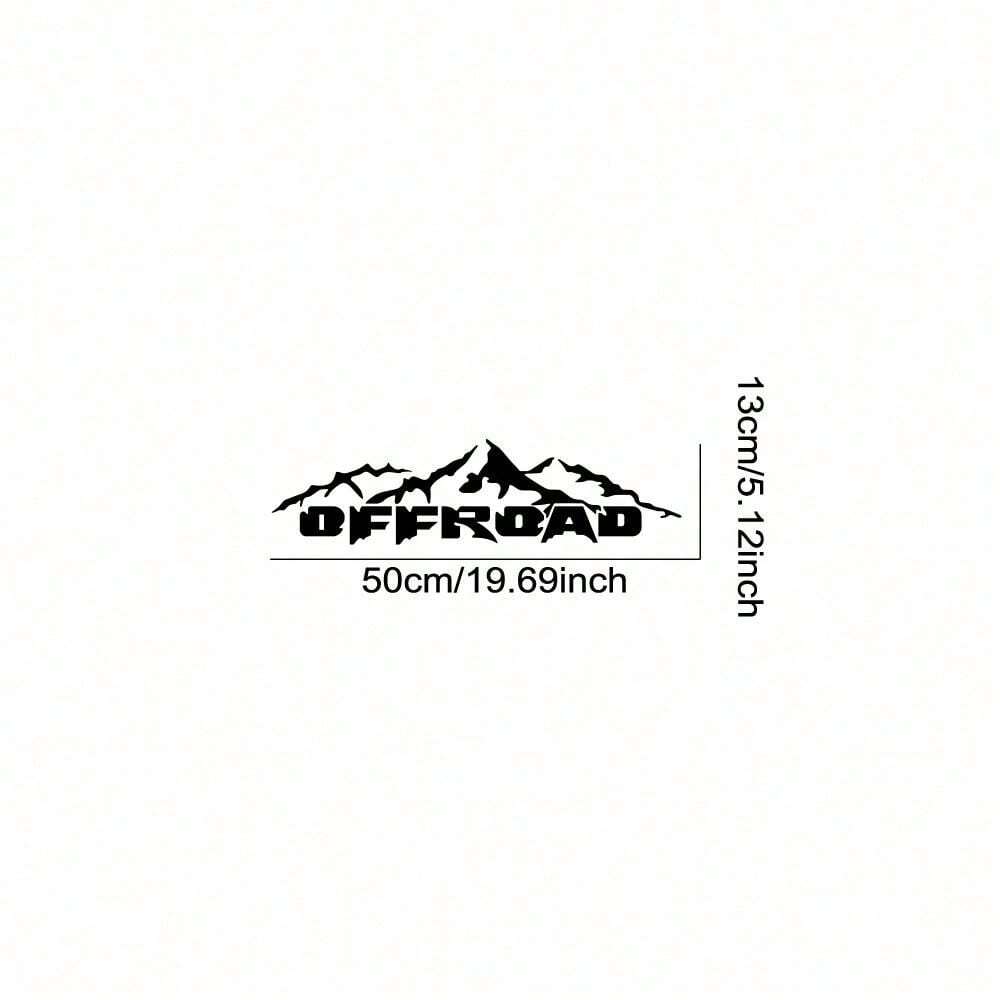 Car Off Road 4x4 Sticker Pickup Truck Vinyl Graphics Tuning Decal For