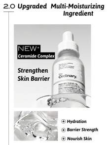 The Ordinary 透明质酸 2% + B5 精华，滋养，修复皮肤屏障，深层保湿，1 件 30 毫升 1.01 液体盎司，质地轻盈，吸收迅速，无香料，滴管设计，顺滑涂抹，5 倍透明质酸，无添加剂，无残忍，纯素，无麸质，保湿，深层补水肌肤，增强皮肤弹性，适合所有皮肤类型，干燥和缺水肌肤，敏感肌肤，日常护肤，妆前保湿霜，旅行伴侣 - 30ml - 查看 5