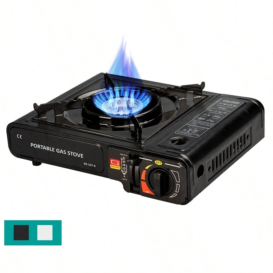 Portable Outdoor Camping Stove, Butane Canister Stove, Small Hot Pot