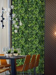 1pc Artificial Boxwood Wreath, 10 Inch/25cm, 20 Inch/50cm, Aglaia Odorata Artificial Flower Wall, PE Material, Garden/Home/Office/Outdoor Party Decor, Spring/Summer Decoration, Valentine Day, Gift - Green - View 6