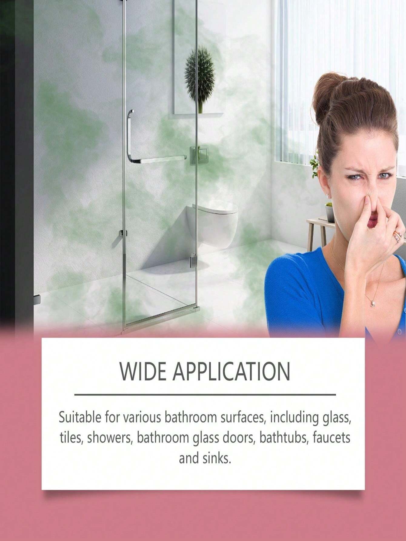 Bathroom Stain Remover Glass Shower Door, Bathtub And Tile Cleaner