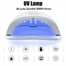 LIMEGIRL SUN X5 Plus UV LED Nail Dryer, LED Nail Lamp, UV Lamp, Suitable For Curing All Gel Nail Polish, Professional Gel Nail Dryer With 4 Timer Settings And Auto Sensor Nail Curing Device - EU C Type Plug(220-240V) - View 3