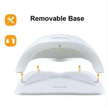 LIMEGIRL SUN X5 Plus UV LED Nail Dryer, LED Nail Lamp, UV Lamp, Suitable For Curing All Gel Nail Polish, Professional Gel Nail Dryer With 4 Timer Settings And Auto Sensor Nail Curing Device - EU C Type Plug(220-240V) - View 4