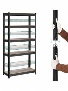 SONGMICS Utility Shelves - Xám - Xem 5