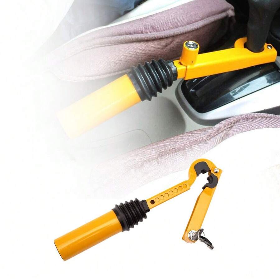 Security Brake Hand Brake Lock Handbrake To GearStick Lock Gear Fits