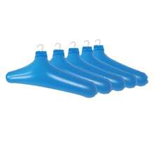 5pcs PVC Inflatable Hangers, Household Clothes Rack, Painless Drying Rack, With PVC Inflatable Lining, Foldable Non-Slip Travel Portable Hangers - As Shown - View 8
