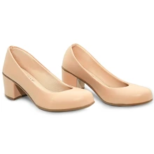 Women Heeled Sandals - 米色 - 查看 6