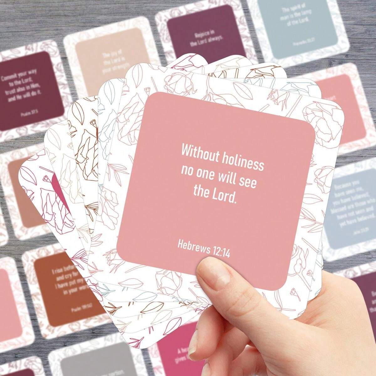 60pcs Uplifting Bible Verse Cards - Inspirational Mini Scripture ...
