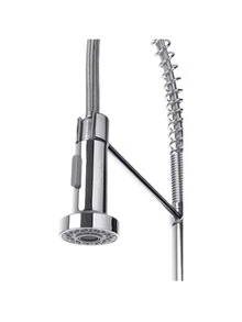 Gourmet Single Lever Hot Cold Mixer Tap Chrome Finish Kitchen Countertop Sink 6501C Immediate Shipping - 銀色 - 查看 1