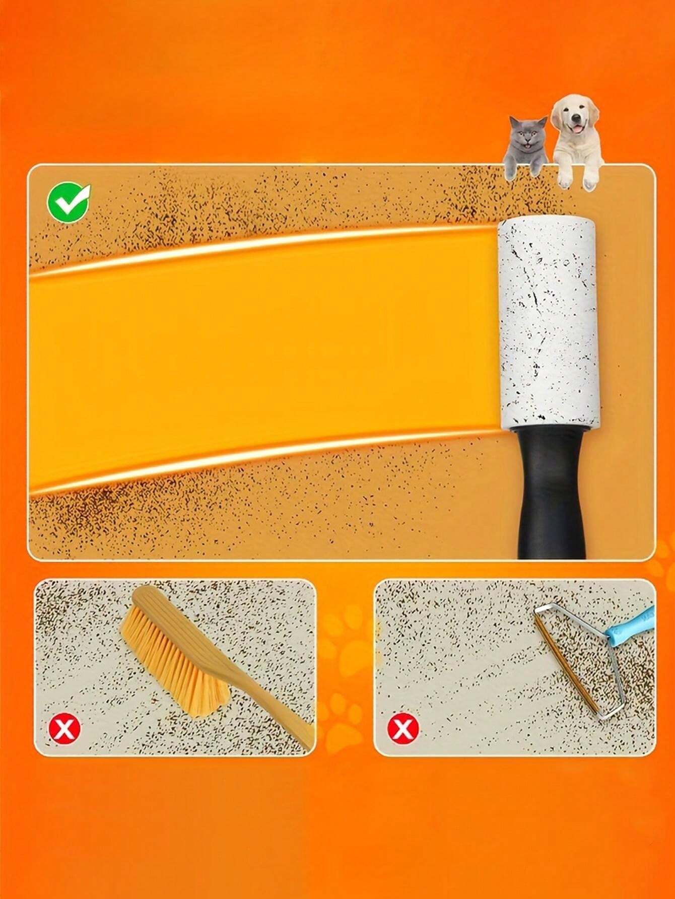 Pet Hair Remover Roller Easy To Remove Pet Hair From Clothes And